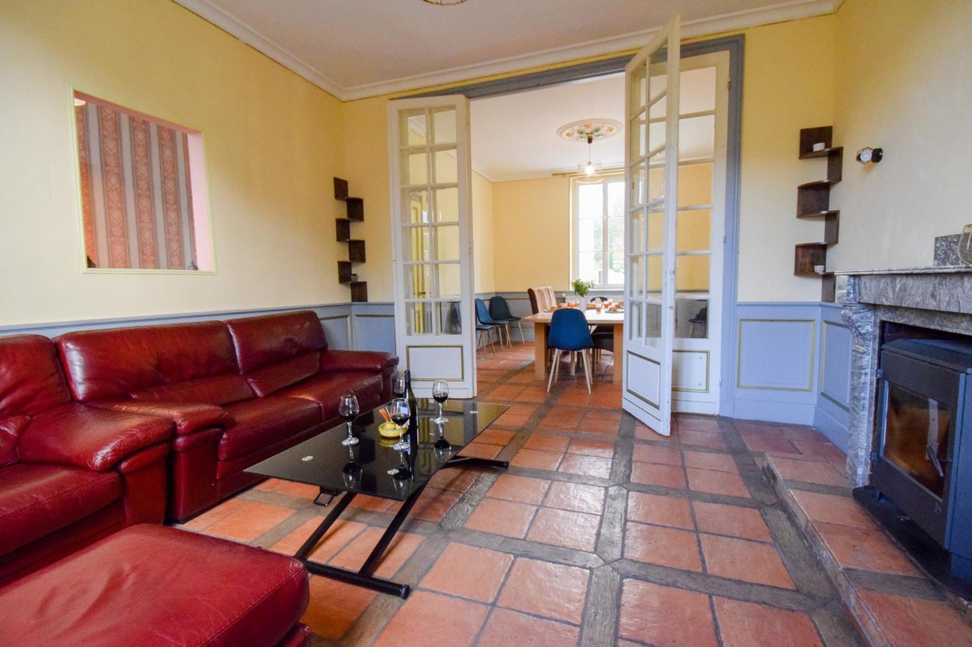 Villa Avec Piscine Et Billard Sabres Екстериор снимка